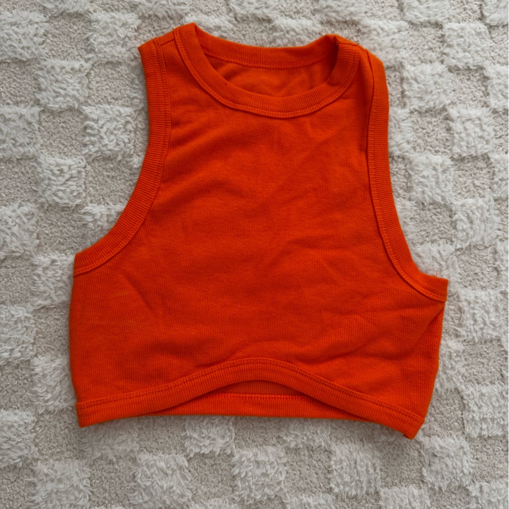 Bright Orange Baby Diaper Cover